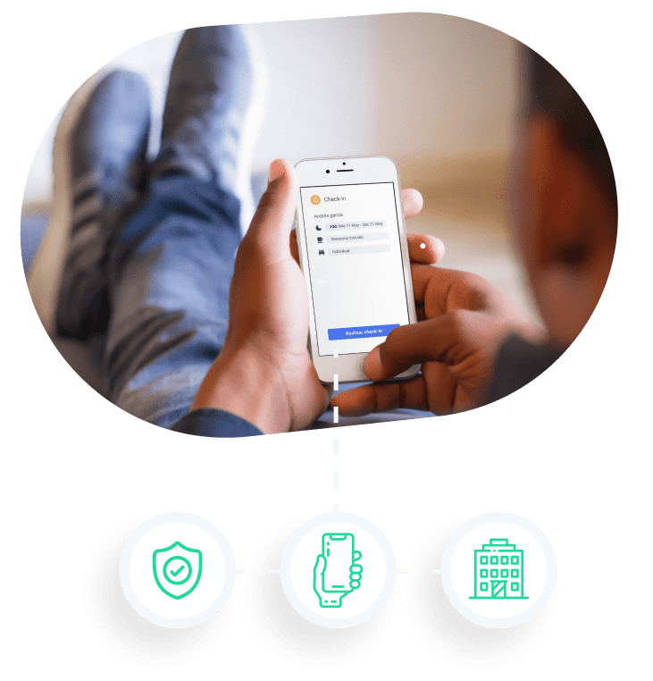 Uso de la App móvil de Avirato para la gestión hotelera
